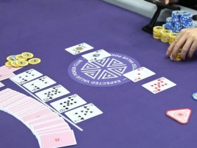 德州扑克游戏：牌局分析：KQ 3b中顶对，河牌被人推了该弃牌吗【EV扑克】