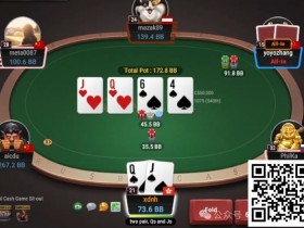 德州扑克游戏：牌局分析：结构牌也不要没位置call 3bet【EV扑克】