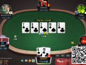 德州扑克游戏:牌局分析:有点预感到你会乱来【EV扑克】