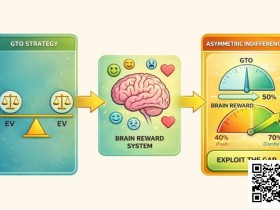 德州扑克游戏:你输钱的真正原因:大脑在“追求快感”,而不是“计算收益”【EV扑克】