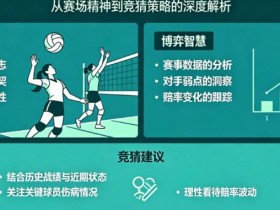 德州扑克技巧:排球竞猜的量化逻辑:从“女排精神”到数据模型【EV娱乐场】