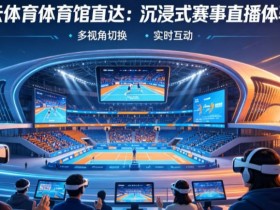 德州扑克技巧:从单一直播到沉浸式互动:2026数字体育观赛体验正在升级