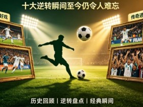 德州扑克技巧:世界杯历史经典比赛回顾:十大逆转瞬间至今仍令人难忘