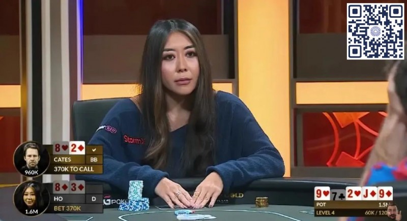8-high连开三枪诈唬，巧妙利用形象打跑两对