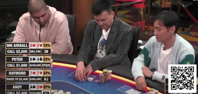 Andy面对气球河牌的过牌-加注赔率极佳，做出惊人弃牌，但这却不是最佳决策？