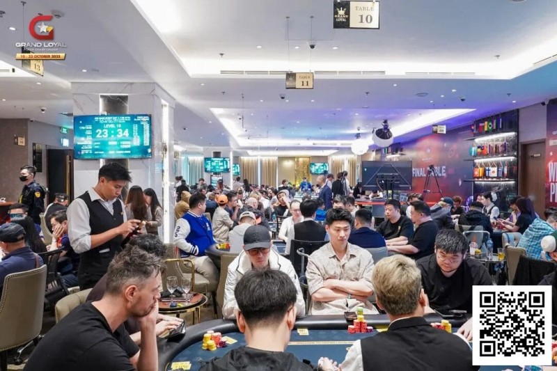 德州扑克游戏:USOP X GLPC系列赛·河内 | 泡沫破裂,九强诞生!越南选手Van Sang Nguyen156.75万记分领衔FT【EV扑克】