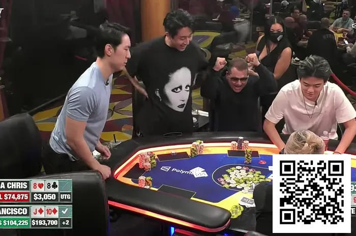 HCL纪录之夜：19万底池诞生，Luda Chris四条惨遭清台