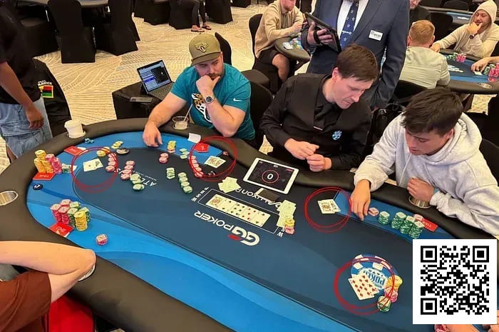 德州扑克游戏:四人全下,AA、KK双双被河杀!WSOP上演终极Bad Beat【EV扑克】