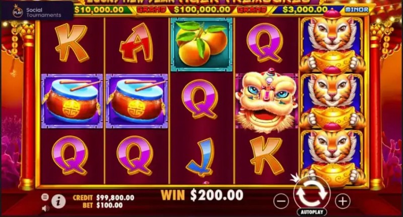 德州扑克技巧：大发娱乐国风主题老虎机力作——舞狮送财深度介绍