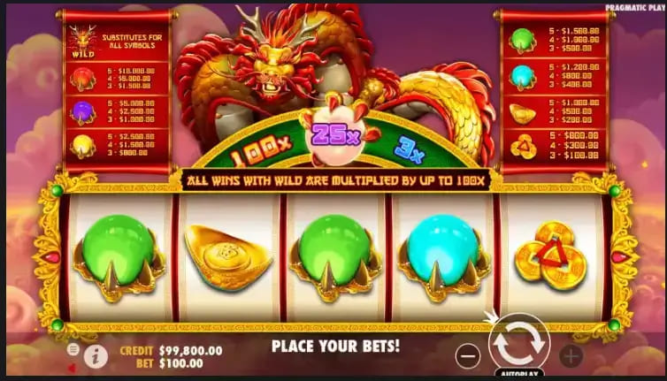 德州扑克技巧：大发娱乐全新巨作《金龙吐珠》——巨龙守护，财富绽放