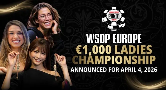 WSOP欧洲站女士赛亮相布拉格!冠军将颁发全新设计金手链