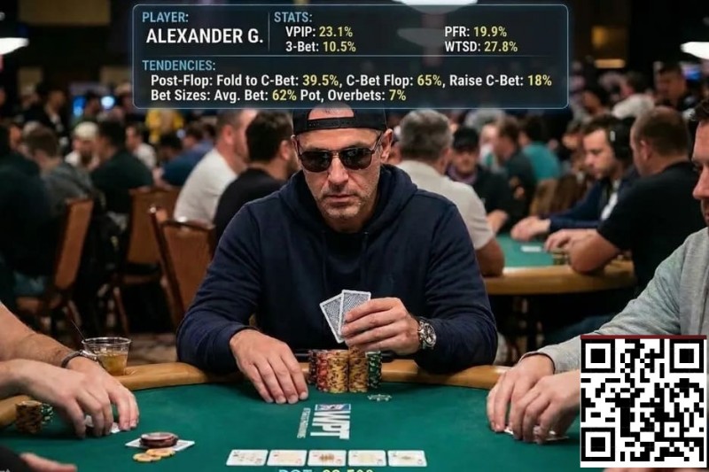 德州扑克游戏：牌桌上遇到个“赌神”，直到我看见他眼镜腿上的蓝光….【EV扑克】