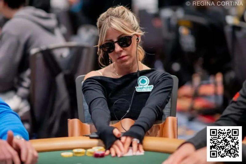 德州扑克游戏：决赛桌弃掉KK！Kristen Foxen这手牌吵翻整个圈子【EV扑克】