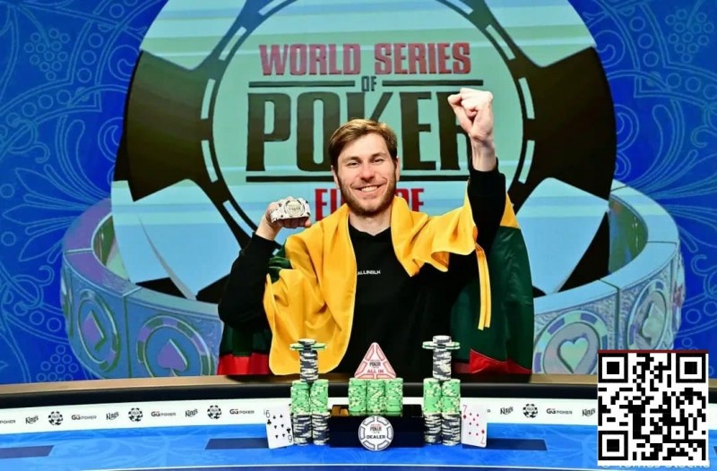 德州扑克游戏:国人朱恒涛的36万刀金手链之旅,从10刀卫星赛晋级WSOP主赛FT!【EV扑克】