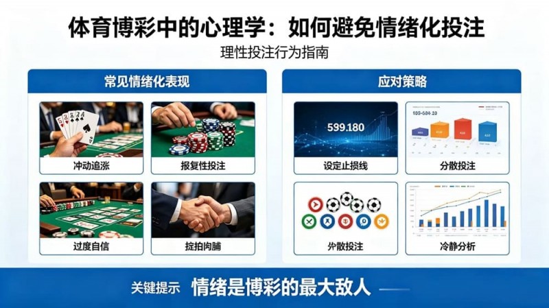 德州扑克技巧：体育博彩中的“心理学”：如何避免情绪化投注