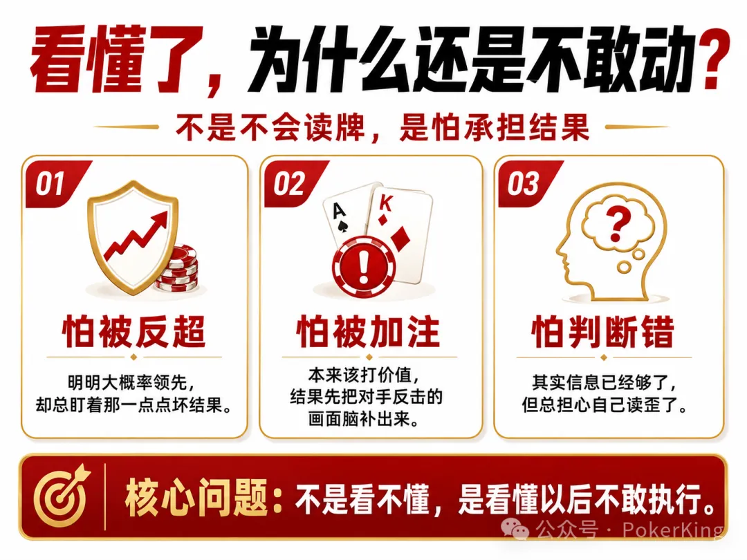 看穿范围却不敢动？你不是没读懂牌，只是被恐惧按住了手