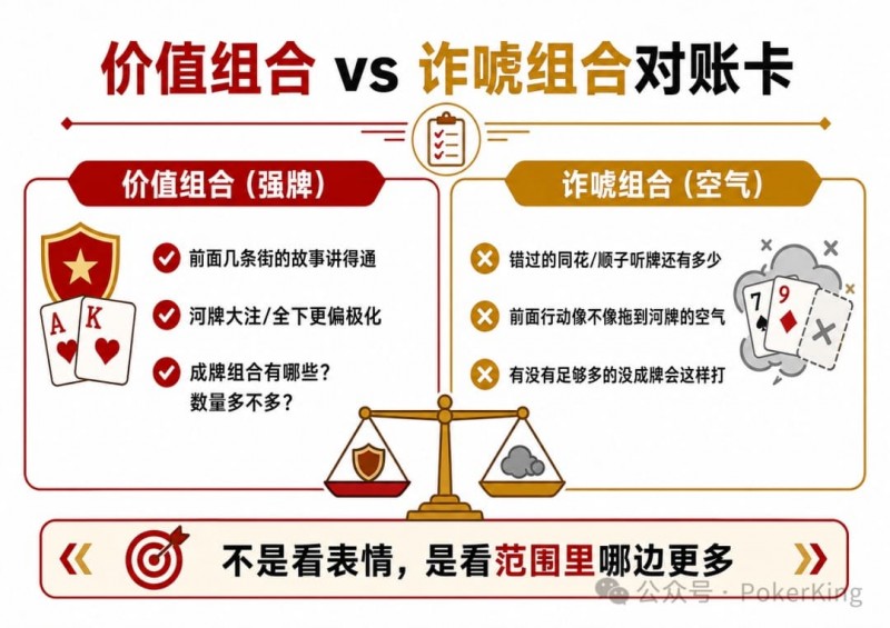 德州扑克游戏:河牌全下怎么接?三步拆解,不再被“唬”走【EV扑克】