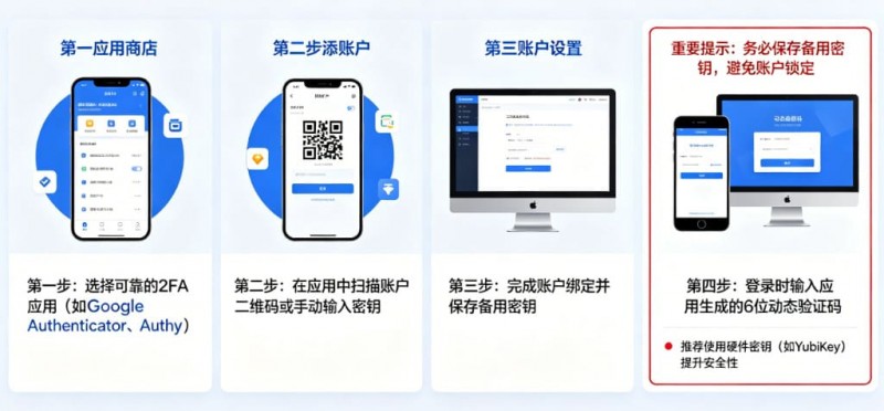 德州扑克技巧:如何设置高强度的账户二次验证(2FA)