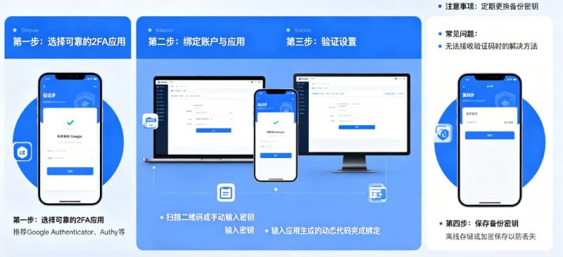 德州扑克技巧:如何设置高强度的账户二次验证(2FA)