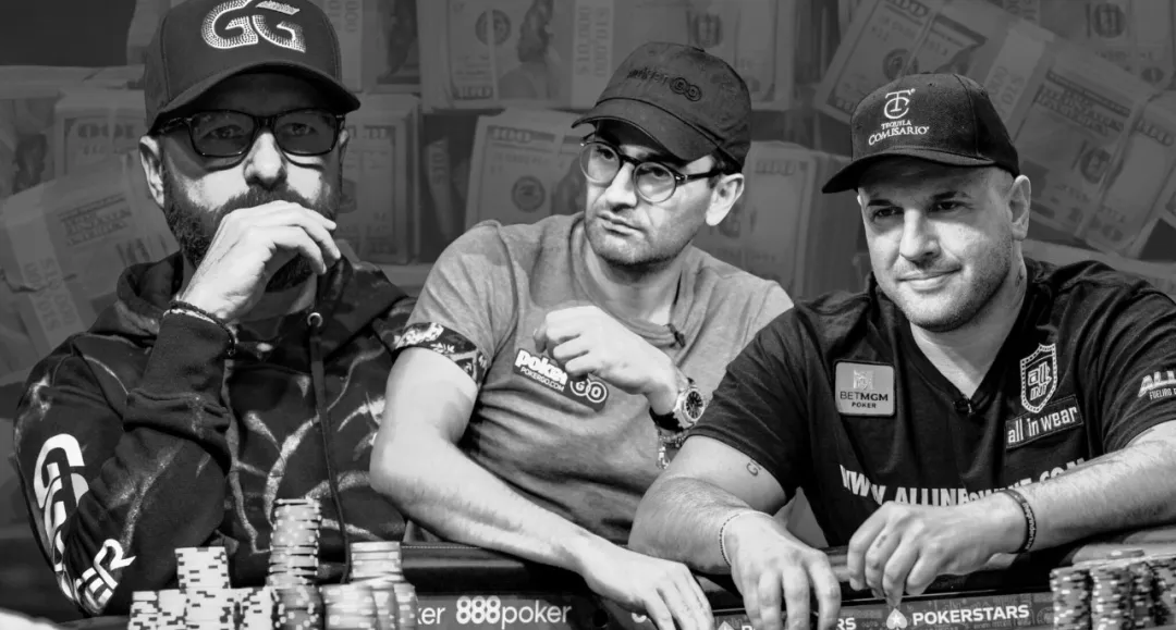 WSOP历史奖金榜：Negreanu成首位突破2500万美元选手，Foxen与Mateos强势追赶