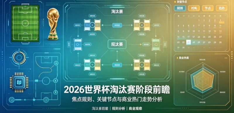 德州扑克技巧:2026世界杯淘汰赛阶段前瞻:焦点规则、关键节点与商业热门走势分析
