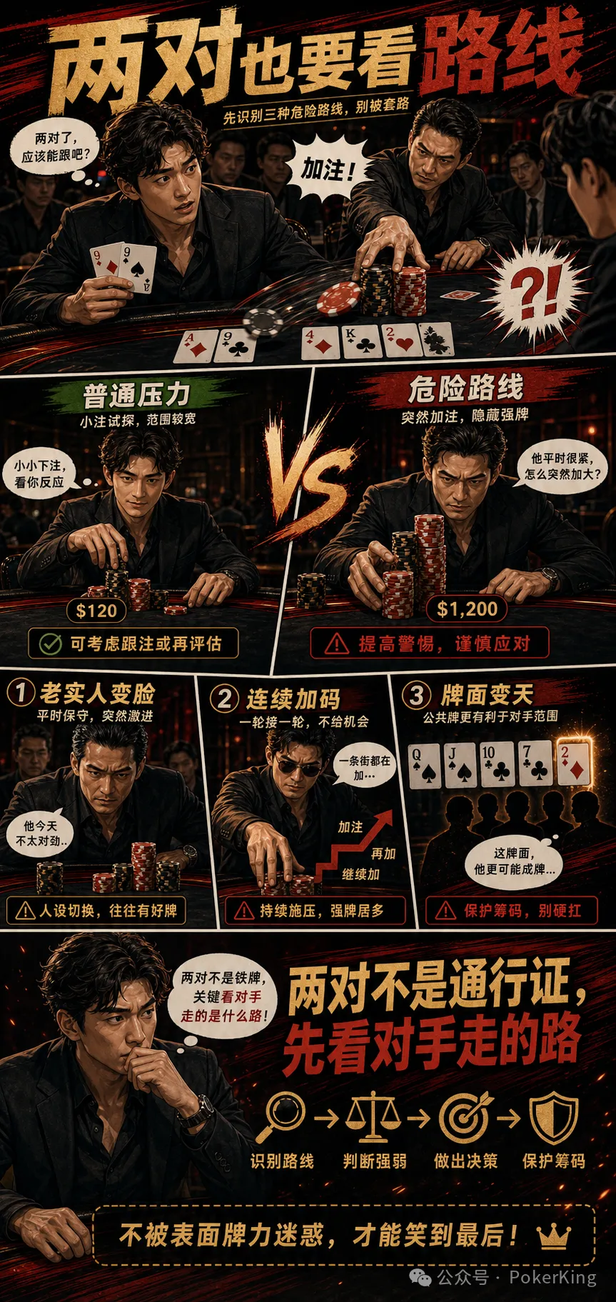 两对被加注,为什么越看越危险?三条路线帮你重新估价
