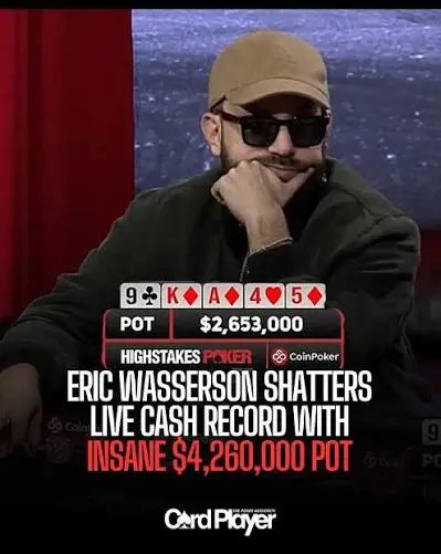 4天狂赚330万美金！扑克直播常规桌最大赢家换人